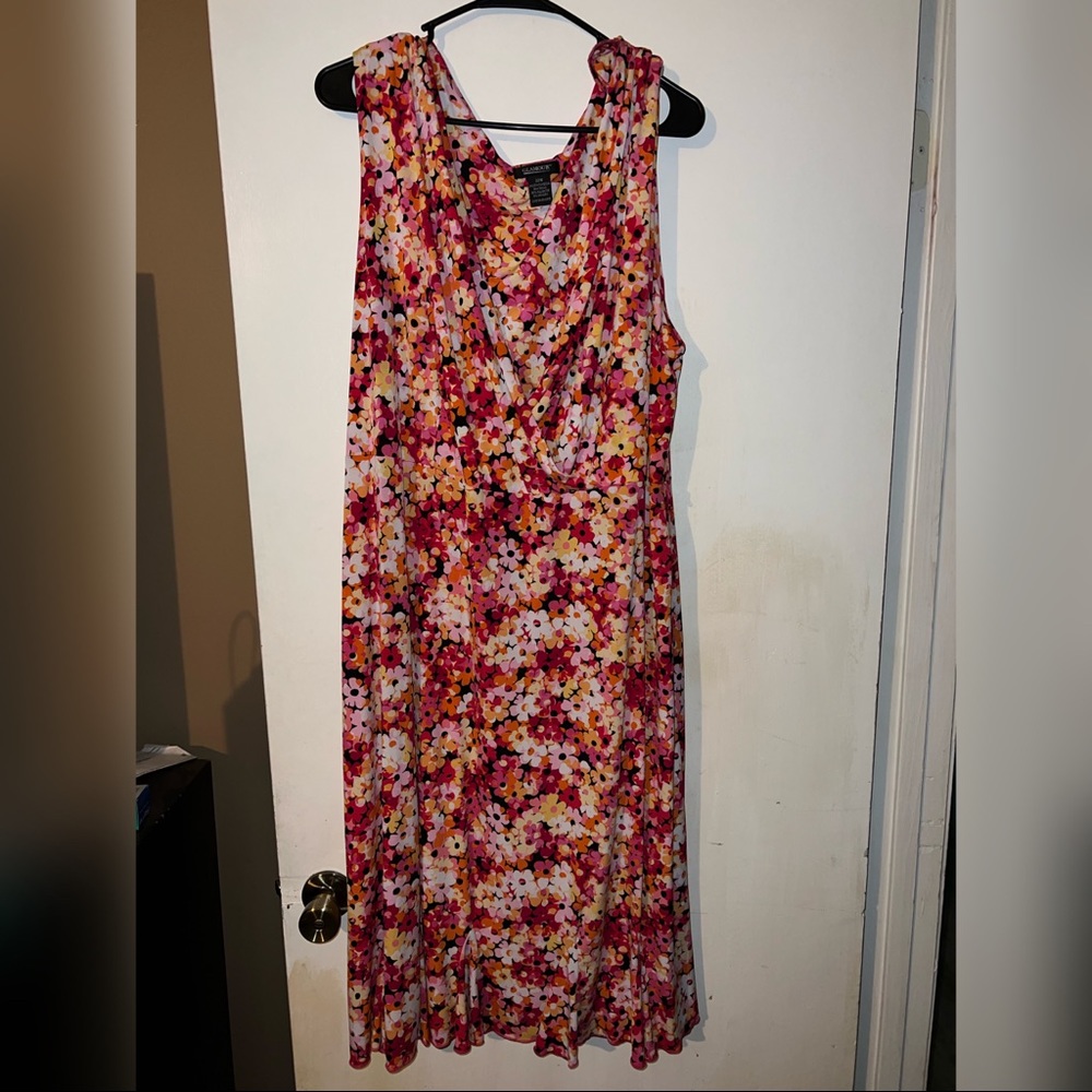 Glamour chin length dress.